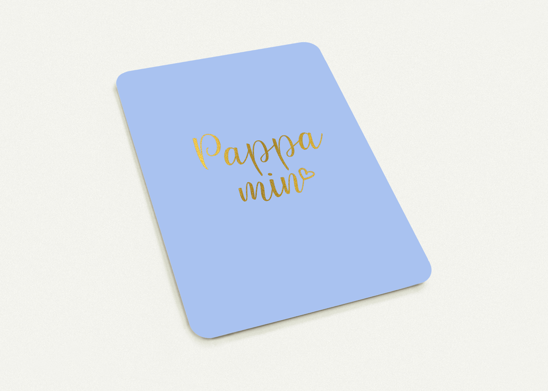 Kort «Pappa min»