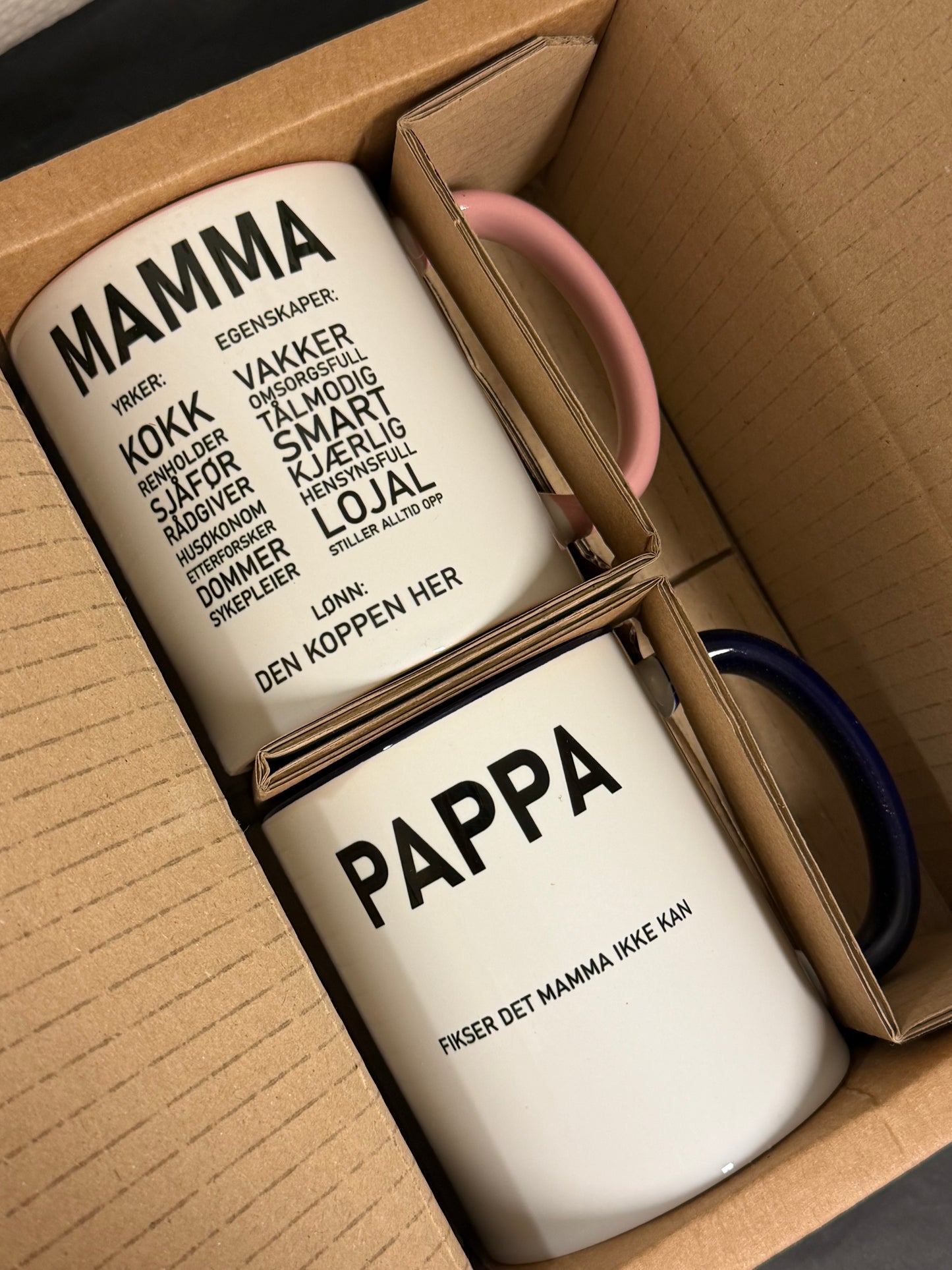 MAMMA & PAPPA-Koppen pakketilbud