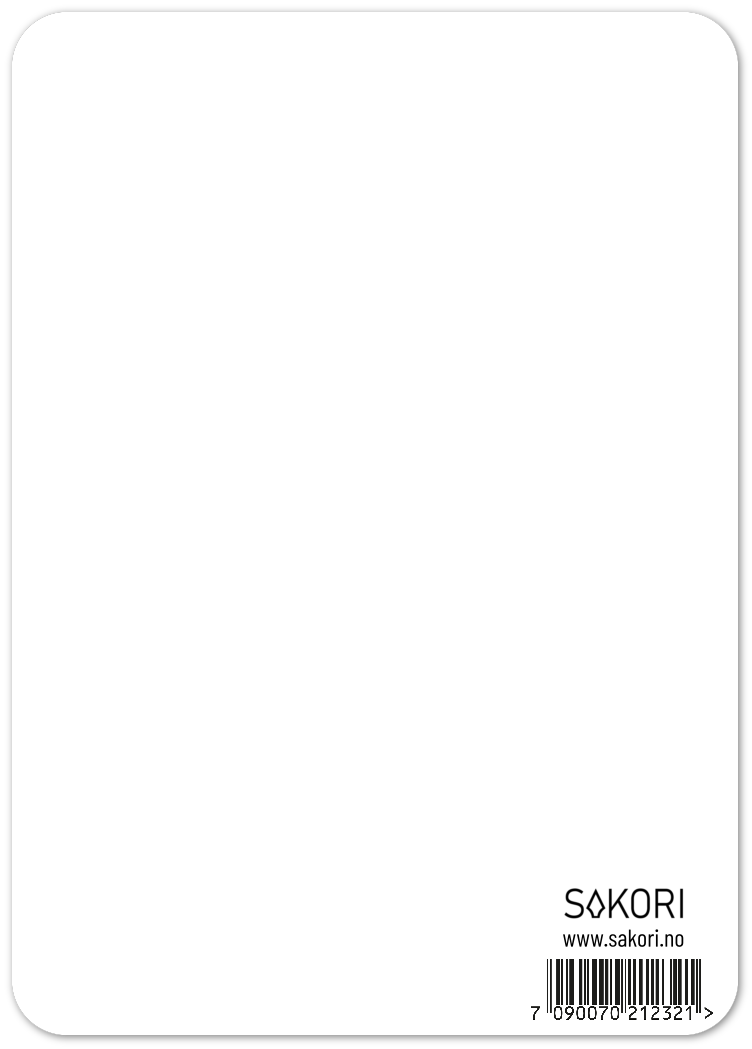 Kort Samisk flagg enkel
