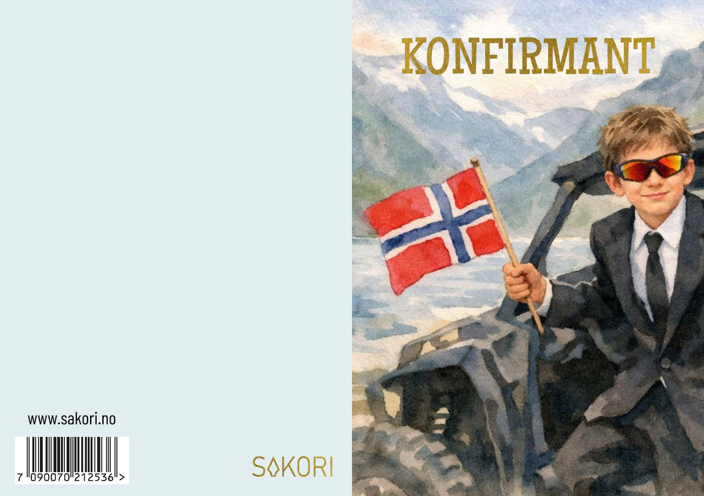 "Til Konfirmanten" UTV gutt