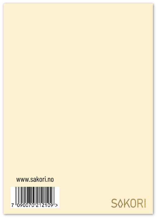 Kort "Velkommen" dobbelt kort m/konvolutt