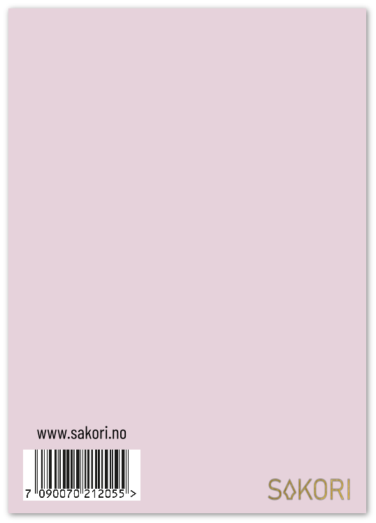 Dåpskort "Ristmánnái" dobbelt kort m/konvolutt