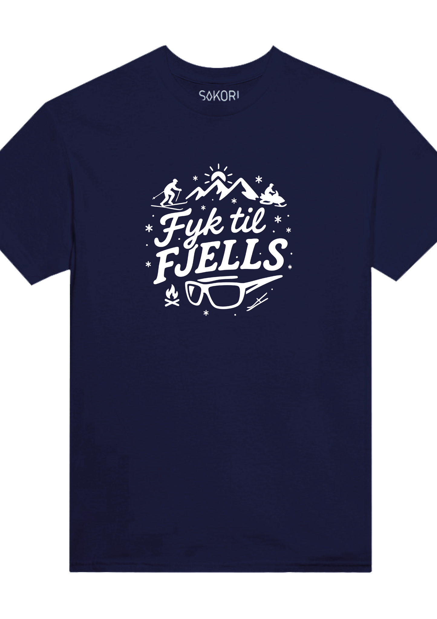 T-Skjorte «Fyk til Fjells» Unisex