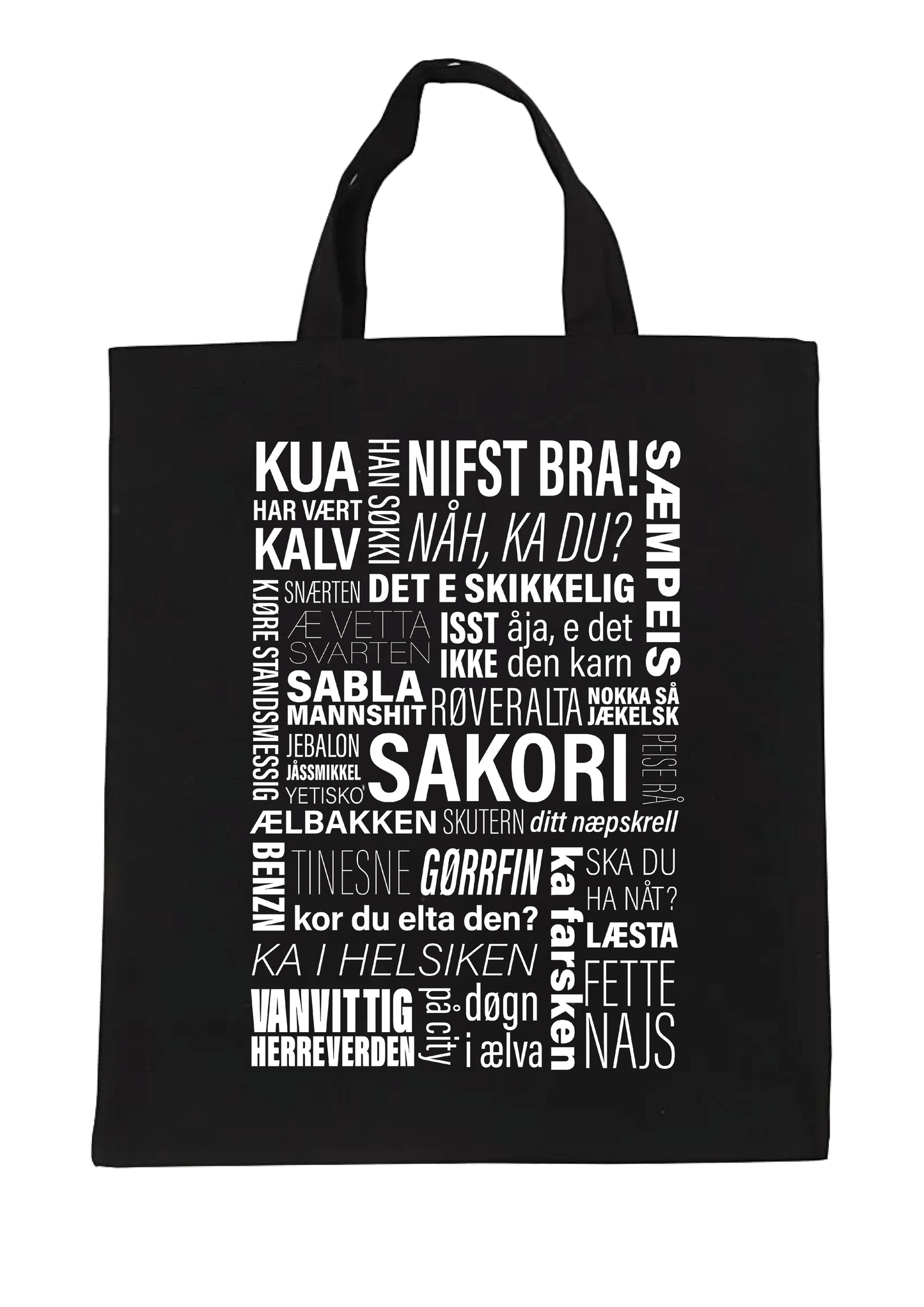 Handlenett ALTAPLAKATEN sorr