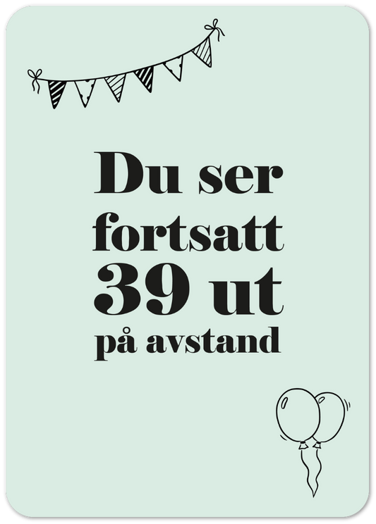 Kort «39 på avstand»