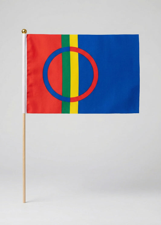 Samisk flagg 30 x 45 cm