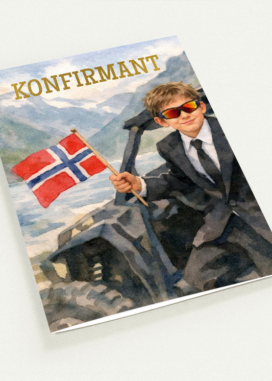 "Til Konfirmanten" UTV gutt