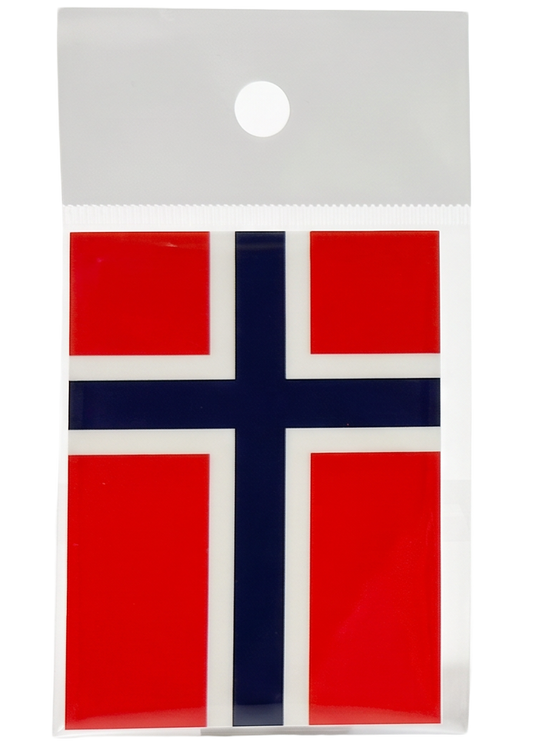 Klistremerke Norsk Flagg