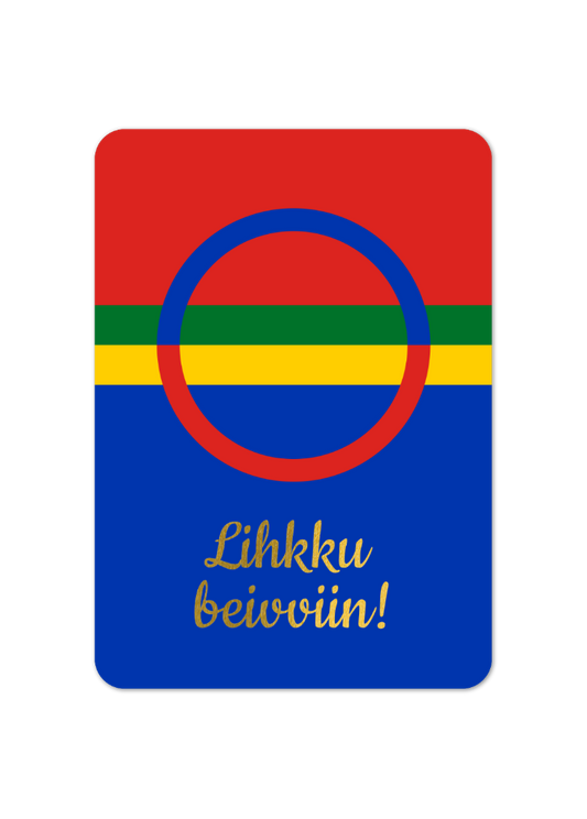 Kort "Lihkku beivviin" enkel