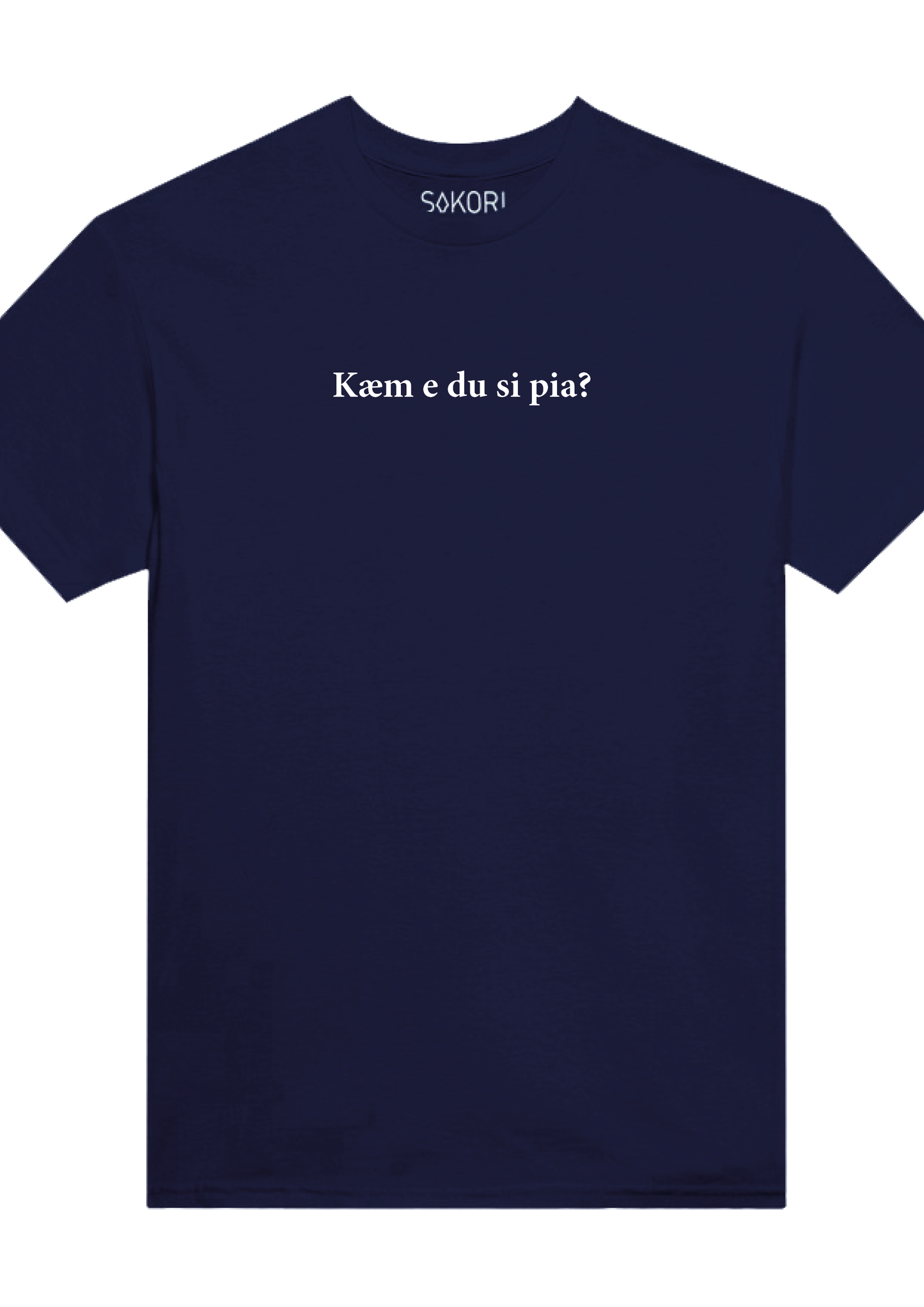 T-Skjorte "KÆM E DU SI PIA?" Unisex