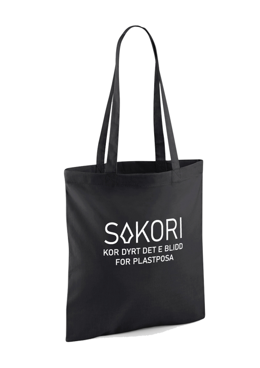 Handlenett "SAKORI kor dyrt det e"