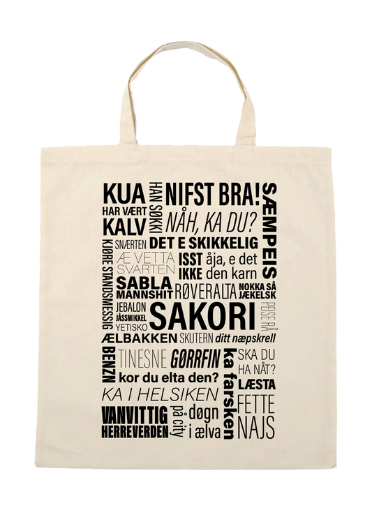 Handlenett ALTAPLAKATEN natur