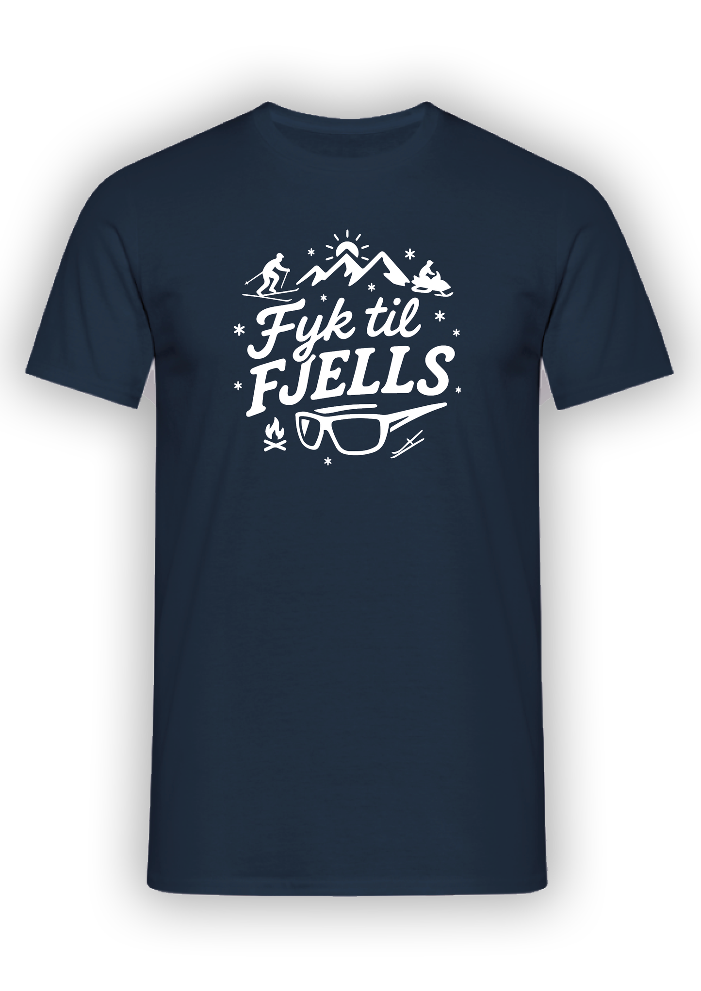 T-Skjorte «Fyk til Fjells» Unisex